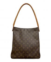 LOUIS VUITTON（ルイ ヴィトン）の古着「モノグラム	ルーピングGMショルダーバッグ」｜ブラウン