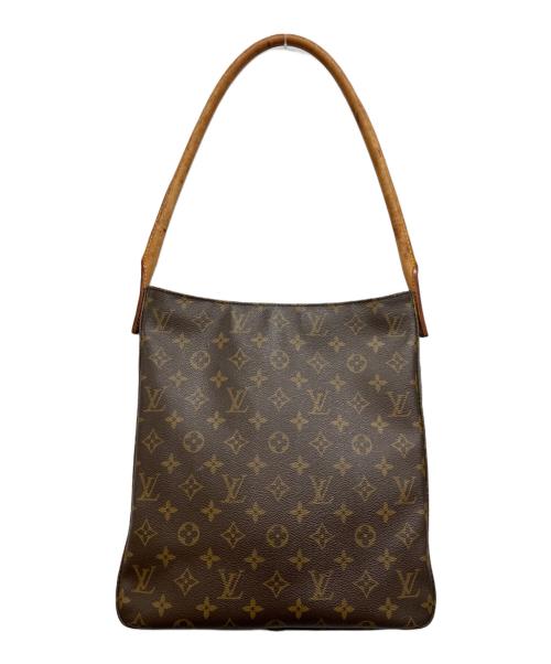 LOUIS VUITTON（ルイ ヴィトン）LOUIS VUITTON (ルイ ヴィトン) モノグラム	ルーピングGMショルダーバッグ ブラウン サイズ:下記参照の古着・服飾アイテム