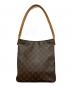 LOUIS VUITTON (ルイ ヴィトン) モノグラム	ルーピングGMショルダーバッグ ブラウン サイズ:下記参照：50000円