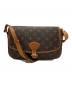 LOUIS VUITTON（ルイ ヴィトン）の古着「モノグラムソローニュショルダーバッグ」｜ブラウン