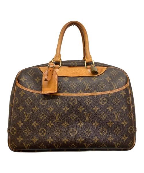 LOUIS VUITTON（ルイ ヴィトン）LOUIS VUITTON (ルイ ヴィトン) ドーヴィル(ボーリングヴァニティ)ハンドバッグ ブラウン サイズ:下記参照の古着・服飾アイテム