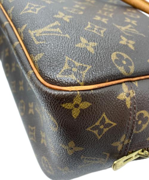 LOUIS VUITTON（ルイ ヴィトン）LOUIS VUITTON (ルイ ヴィトン) ドーヴィル(ボーリングヴァニティ)ハンドバッグ ブラウン サイズ:下記参照の古着・服飾アイテム