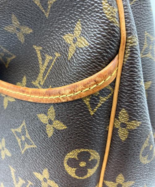 LOUIS VUITTON（ルイ ヴィトン）LOUIS VUITTON (ルイ ヴィトン) ドーヴィル(ボーリングヴァニティ)ハンドバッグ ブラウン サイズ:下記参照の古着・服飾アイテム