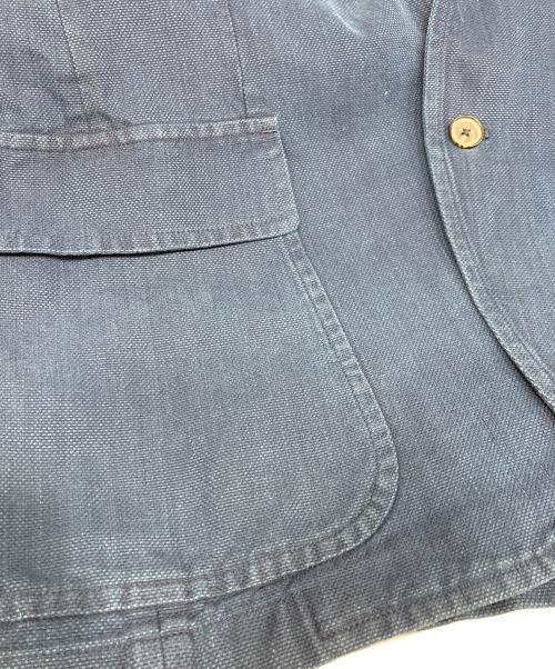 POLO RALPH LAUREN（ポロ・ラルフローレン）POLO RALPH LAUREN (ポロ・ラルフローレン) コットンテーラードジャケット インディゴ サイズ:Mの古着・服飾アイテム