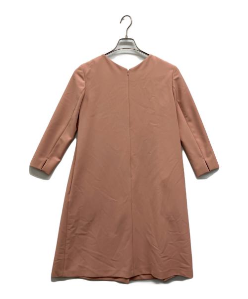 23区（ニジュウサンク）23区 (ニジュウサンク) ダブルクロスツイルワンピース ピンク サイズ:38 未使用品の古着・服飾アイテム