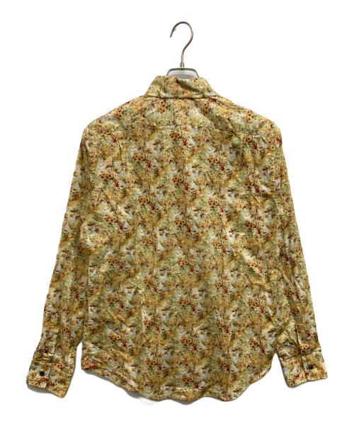 Paul Smith London（ポールスミスロンドン）Paul Smith London (ポールスミスロンドン) ツリープリントシャツ イエロー サイズ:Lの古着・服飾アイテム