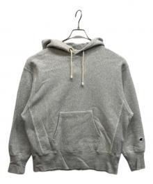 Champion（チャンピオン）の古着「リバースウィーブパーカー」｜グレー