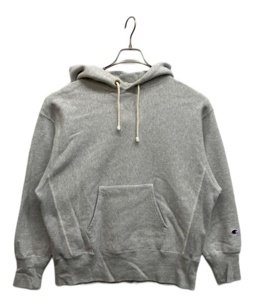 Champion（チャンピオン）Champion (チャンピオン) リバースウィーブパーカー グレー サイズ:Mの古着・服飾アイテム