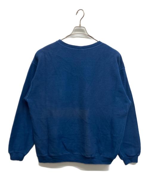 LAND'S END（ランズエンド）LAND'S END (ランズエンド) 鹿の子前Vガゼットスウェット ネイビー サイズ:XLの古着・服飾アイテム