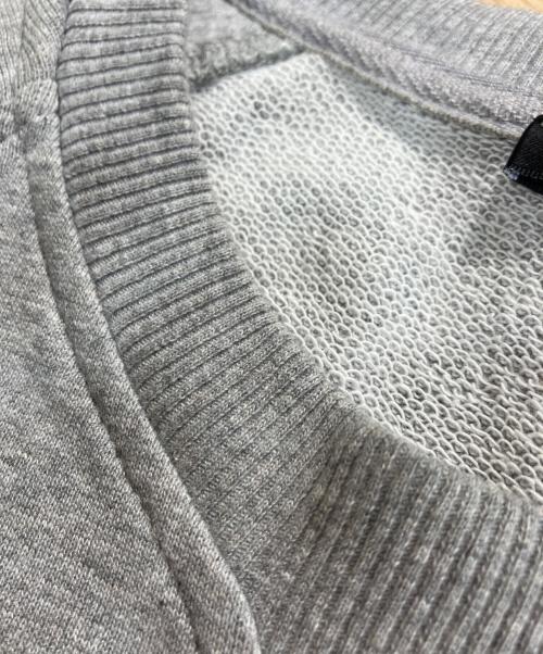 BALMAIN（バルマン）BALMAIN (バルマン) ショルダー切替バイカースウェット グレー サイズ:Mの古着・服飾アイテム