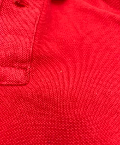 POLO RALPH LAUREN（ポロ・ラルフローレン）POLO RALPH LAUREN (ポロ・ラルフローレン) USA製オーバーサイズポロシャツ レッド サイズ:Mの古着・服飾アイテム