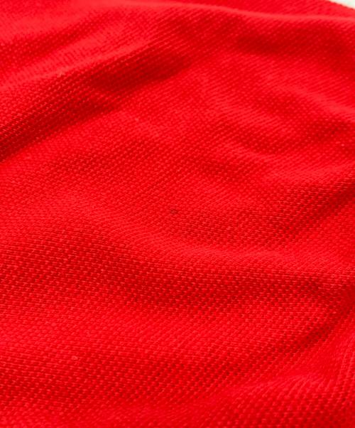 POLO RALPH LAUREN（ポロ・ラルフローレン）POLO RALPH LAUREN (ポロ・ラルフローレン) USA製オーバーサイズポロシャツ レッド サイズ:Mの古着・服飾アイテム