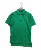 POLO RALPH LAURENポロ・ラルフローレン）の古着「USA製オーバーサイズポロシャツ」｜グリーン