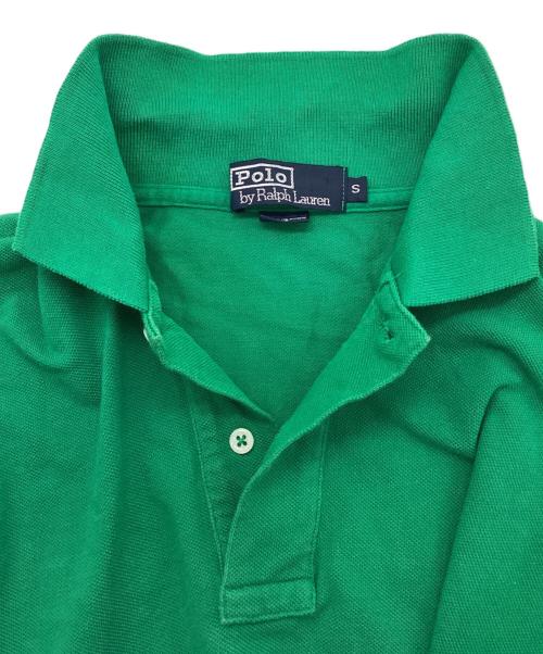 POLO RALPH LAUREN（ポロ・ラルフローレン）POLO RALPH LAUREN (ポロ・ラルフローレン) USA製オーバーサイズポロシャツ グリーン サイズ:Sの古着・服飾アイテム