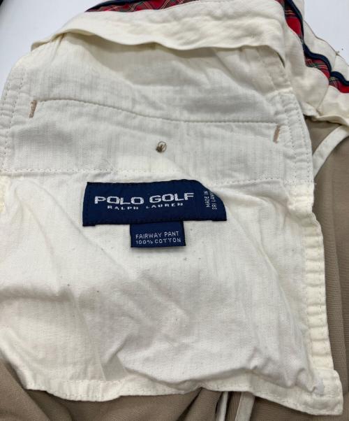 POLO GOLF（ポロ ゴルフ）POLO GOLF (ポロ ゴルフ) FAIRWAY PANTSチノパン ベージュ サイズ:35の古着・服飾アイテム