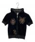 Ed Hardy（エド ハーディー）の古着「パイルジップパーカー」｜ブラック