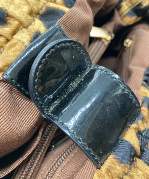Salvatore Ferragamo（サルヴァトーレ フェラガモ）Salvatore Ferragamo (サルヴァトーレ フェラガモ) ヴァラ レオパードハンドバッグ ベージュ サイズ:下記参照の古着・服飾アイテム