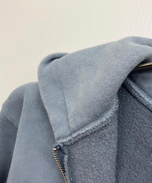 IRIE FISHING CLUB（アイリーフィッシングクラブ）irie fishing club (アイリーフィッシングクラブ) ジップパーカー ブルー サイズ:Lの古着・服飾アイテム