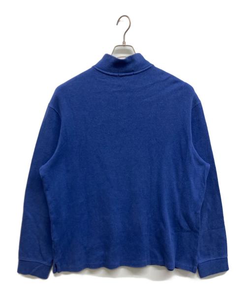 POLO RALPH LAUREN（ポロ・ラルフローレン）POLO RALPH LAUREN (ポロ・ラルフローレン) ハーフジップスウェット ブルー サイズ:XLの古着・服飾アイテム