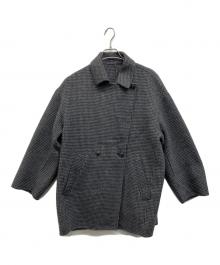 SLOBE IENA（スローブ イエナ）の古着「souple wool ダブルフェイスミドルコート」｜グレー