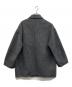 SLOBE IENA (スローブ イエナ) souple wool ダブルフェイスミドルコート グレー サイズ:Free：20000円