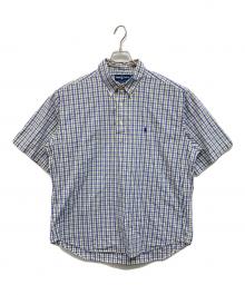 RALPH LAUREN（ラルフローレン）の古着「PURCELL　半袖シャツ」｜ブルー
