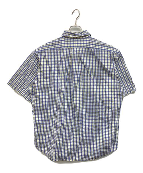 RALPH LAUREN（ラルフローレン）RALPH LAUREN (ラルフローレン) PURCELL　半袖シャツ ブルー サイズ:LLの古着・服飾アイテム