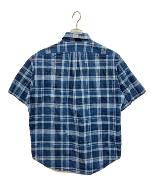 RALPH LAUREN（ラルフローレン）RALPH LAUREN (ラルフローレン) BLAKE 半袖シャツ ブルー サイズ:LLの古着・服飾アイテム