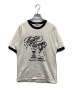 Hysteric Glamourヒステリックグラマー）の古着「リンガーTシャツ」｜ホワイト