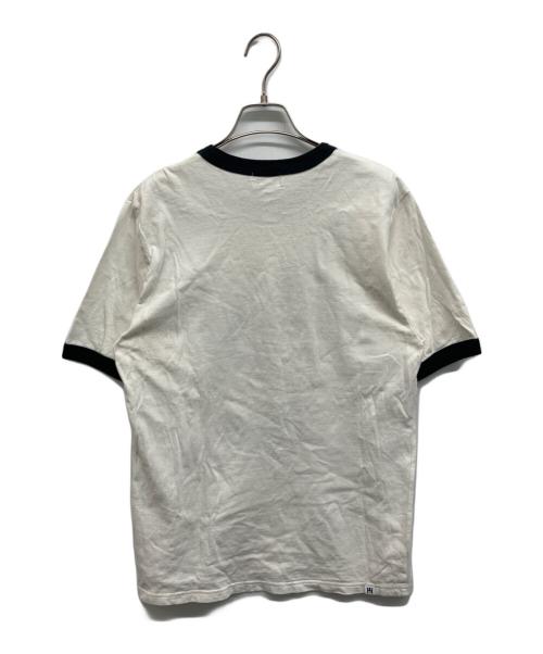 Hysteric Glamour（ヒステリックグラマー）Hysteric Glamour (ヒステリックグラマー) リンガーTシャツ ホワイト サイズ:Mの古着・服飾アイテム