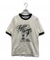 Hysteric Glamour（ヒステリックグラマー）の古着「リンガーTシャツ」｜ホワイト