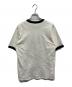 Hysteric Glamour (ヒステリックグラマー) リンガーTシャツ ホワイト サイズ:M：7000円