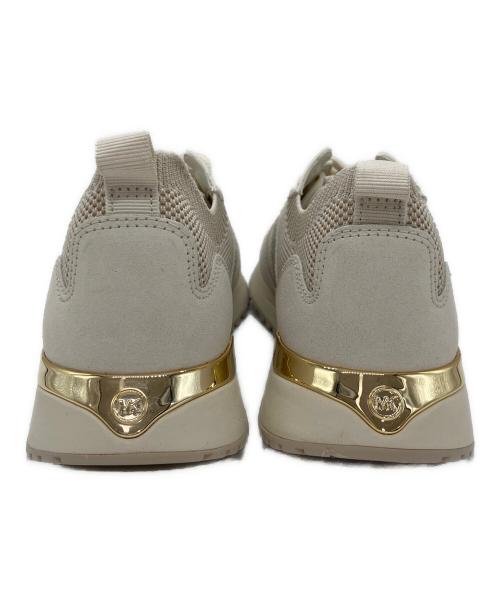 MICHAEL KORS（マイケルコース）MICHAEL KORS (マイケル・コース) JESSE ミックスメディア スニーカー ホワイト サイズ:24.5㎝の古着・服飾アイテム