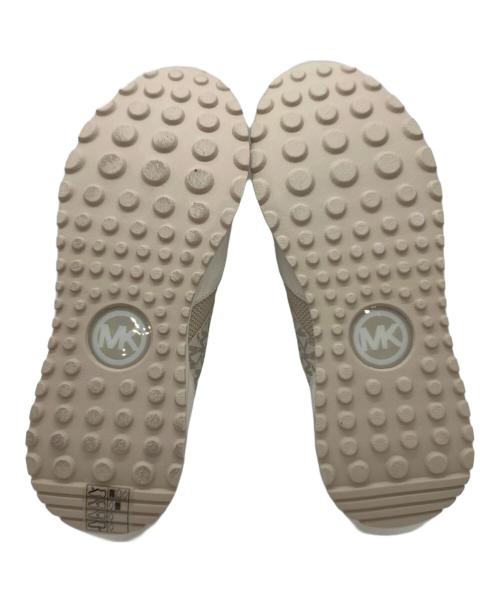 MICHAEL KORS（マイケルコース）MICHAEL KORS (マイケル・コース) JESSE ミックスメディア スニーカー ホワイト サイズ:24.5㎝の古着・服飾アイテム
