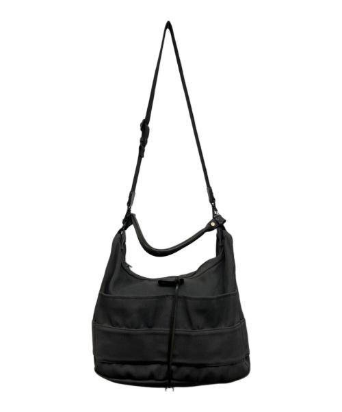 hobo（ホボ）hobo (ホボ) Paraffin Coated Cotton Herringbone 2Way Shoulder Bag グレーの古着・服飾アイテム