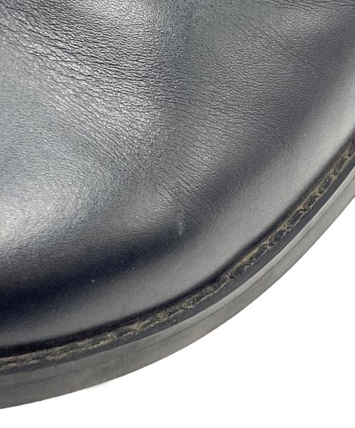 molle shoes（モールシューズ）molle shoes (モールシューズ) 撥水 カウレザー ショート サイドゴア シューズ ブラック サイズ:28㎝の古着・服飾アイテム