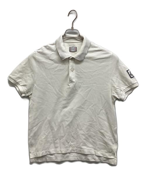 MONCLER GAMME BLEU（モンクレール ガム ブルー）MONCLER GAMME BLEU (モンクレール ガム ブルー) MAGLIA POLO ホワイト サイズ:Sの古着・服飾アイテム