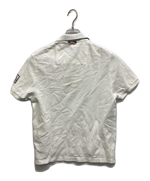 MONCLER GAMME BLEU（モンクレール ガム ブルー）MONCLER GAMME BLEU (モンクレール ガム ブルー) MAGLIA POLO ホワイト サイズ:Sの古着・服飾アイテム