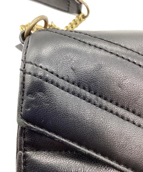 ALL SAINTS（オールセインツ）ALL SAINTS (オールセインツ) ラムレザーショルダーバッグ ブラックの古着・服飾アイテム