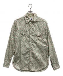 POST O'ALLS（ポストオーバーオールズ）の古着「シャツ」｜グリーン