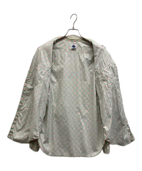 POST O'ALLS（ポストオーバーオールズ）POST O'ALLS (ポストオーバーオールズ) シャツ グリーン サイズ:Lの古着・服飾アイテム