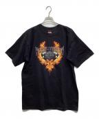 HARLEY-DAVIDSONハーレーダビッドソン）の古着「プリントTシャツ」｜ブラック