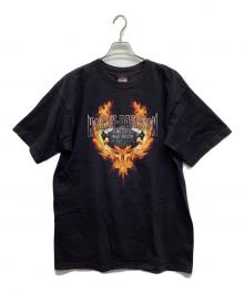 HARLEY-DAVIDSON（ハーレーダビッドソン）の古着「プリントTシャツ」｜ブラック