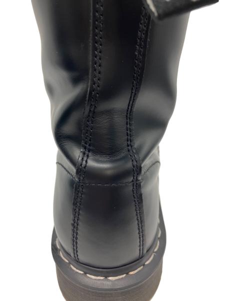 Dr.Martens（ドクターマーチン）Dr.Martens (ドクターマーチン) ホワイトステッチ 1460 8ホールブーツ ブラック サイズ:UK9の古着・服飾アイテム
