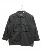 LEVI'Sリーバイス）の古着「HAYES OVERSIZED OVRSHRT GD」｜ブラック