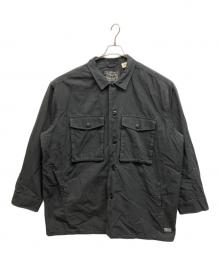 LEVI'S（リーバイス）の古着「HAYES OVERSIZED OVRSHRT GD」｜ブラック