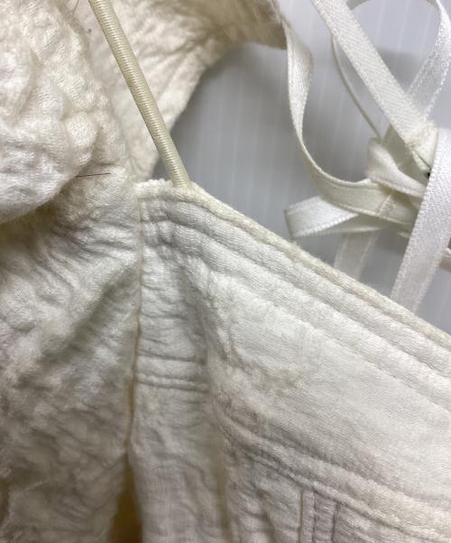 MAISON SPECIAL（メゾンスペシャル）MAISON SPECIAL (メゾンスペシャル) バルーンスリーブチュニック ホワイト サイズ:Freeの古着・服飾アイテム