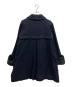 BLUE LABEL CRESTBRIDGE (ブルーレーベルクレストブリッジ) ウールステンカラーコート ネイビー サイズ:38：12000円