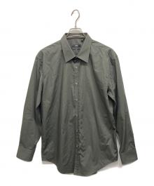 HUGO BOSS（ヒューゴ ボス）の古着「コットンブロードレギュラーシャツ」｜グレー