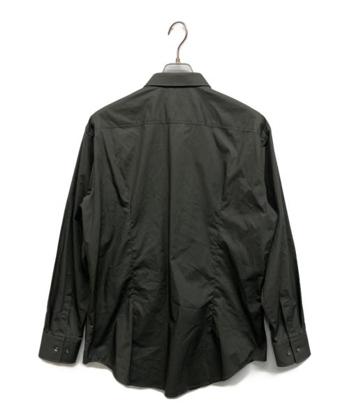 HUGO BOSS（ヒューゴ ボス）HUGO BOSS (ヒューゴ ボス) コットンブロードレギュラーシャツ グレー サイズ:43の古着・服飾アイテム